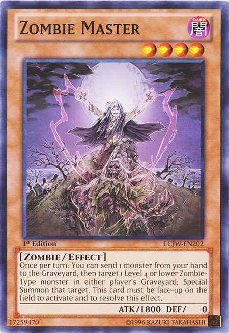 Zombie Master [LCJW-EN202] Common Yu-Gi-Oh!