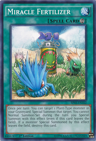 Miracle Fertilizer [BP03-EN162] Common Yu-Gi-Oh!