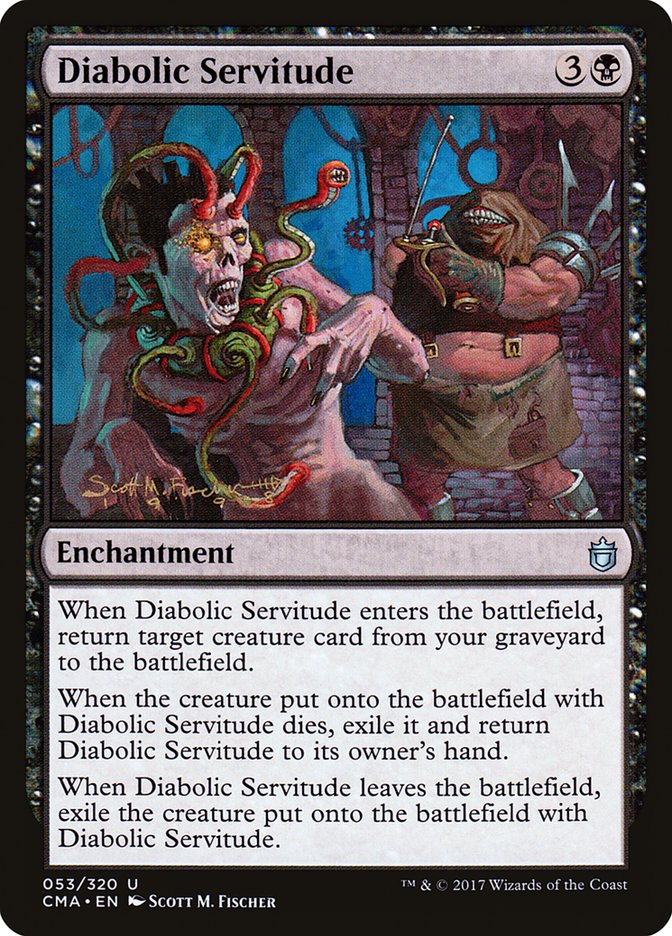 Diabolic Servitude [Commander Anthology] Magic: The Gathering