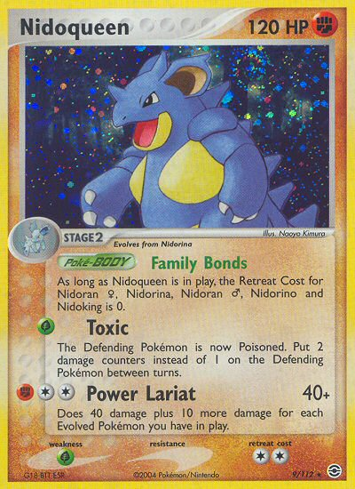 Nidoqueen (9/112) [EX: FireRed & LeafGreen] Pokémon