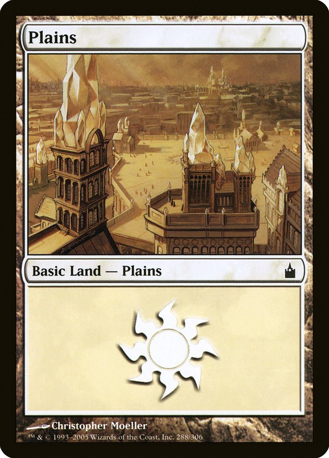Plains (288) [Ravnica: City of Guilds] Magic: The Gathering