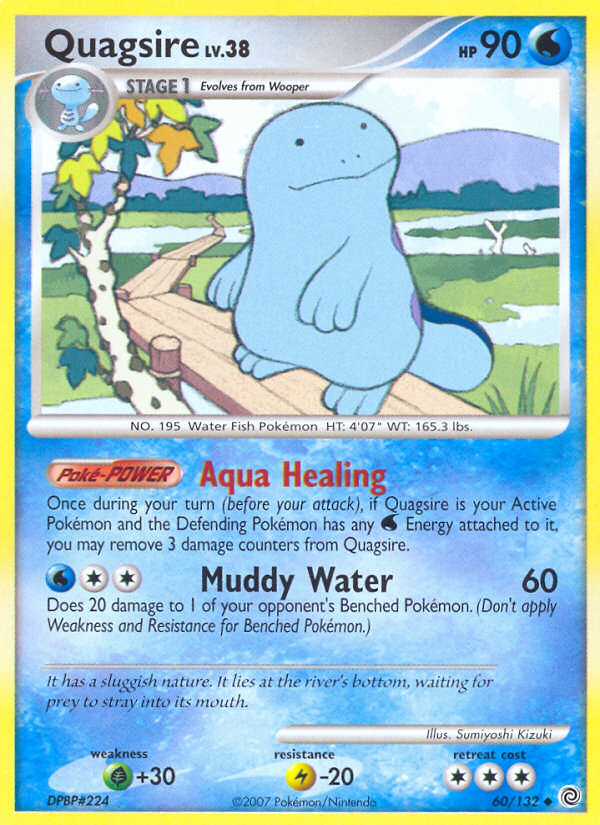 Quagsire (60/132) [Diamond & Pearl: Secret Wonders] Pokémon