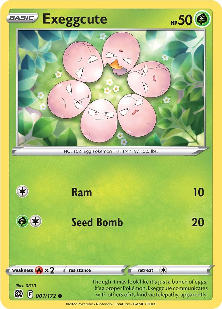 Exeggcute (001/172) [Sword & Shield: Brilliant Stars] Pokémon