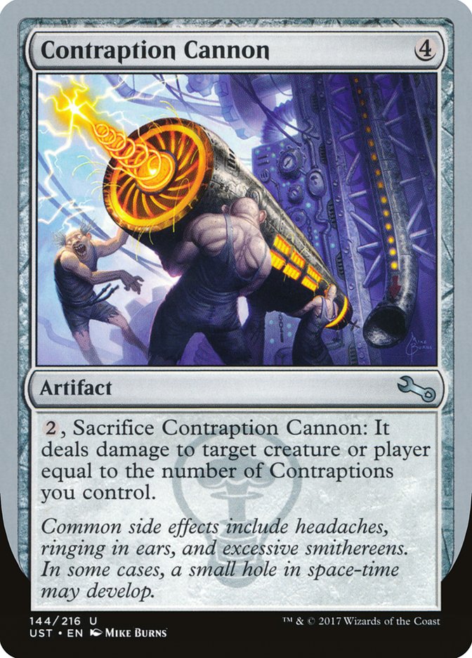 Contraption Cannon [Unstable] Magic: The Gathering