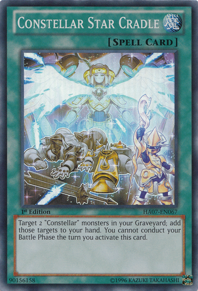 Constellar Star Cradle [HA07-EN067] Super Rare Yu-Gi-Oh!
