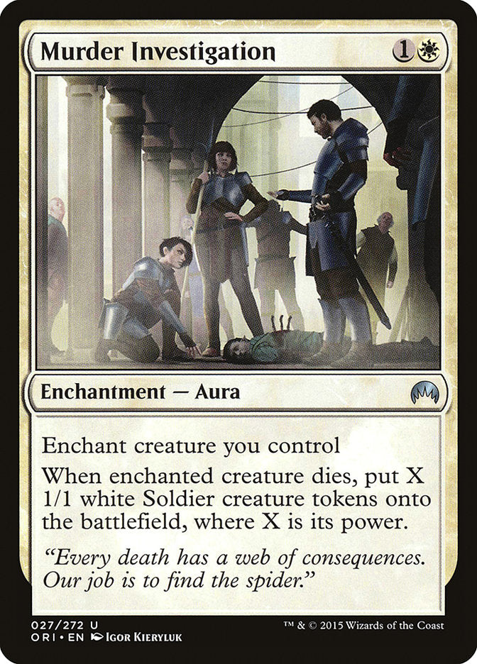 Murder Investigation [Magic Origins] Magic: The Gathering