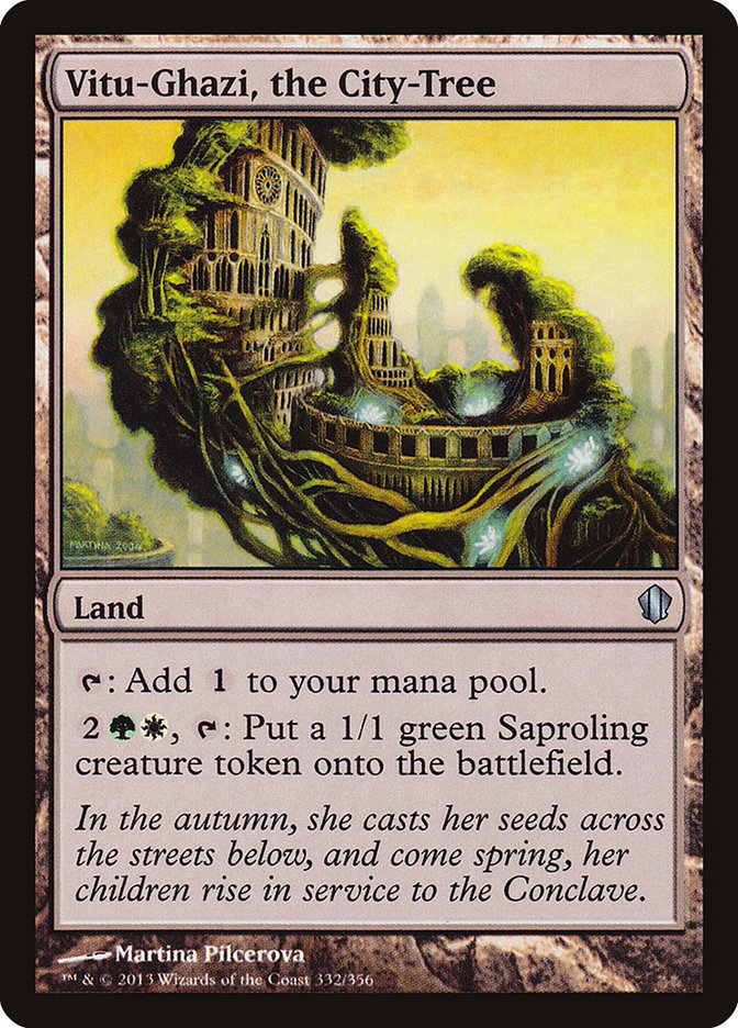Vitu-Ghazi, the City-Tree [Commander 2013] Magic: The Gathering