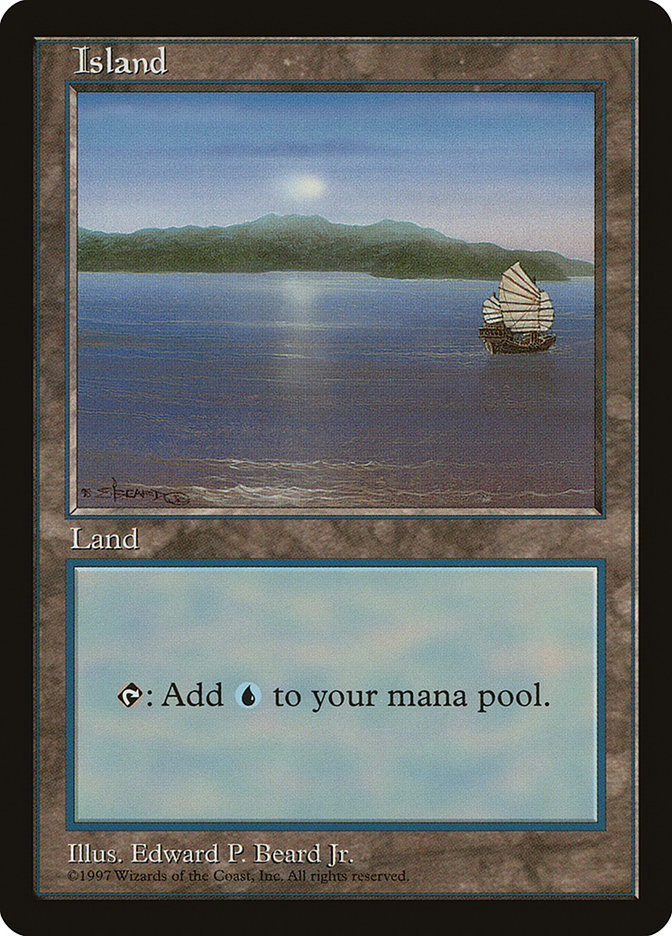 Island (2) [Asia Pacific Land Program] Magic: The Gathering