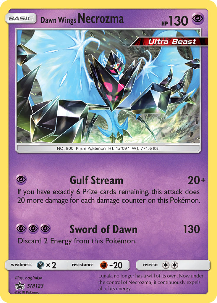 Dawn Wings Necrozma (SM123) [Sun & Moon: Black Star Promos] Pokémon