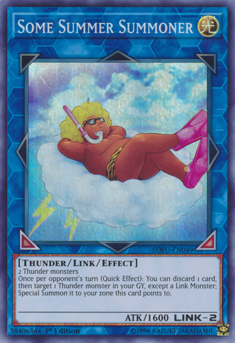 Some Summer Summoner [SOFU-EN049] Super Rare Yu-Gi-Oh!