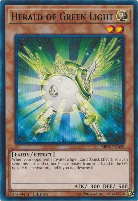 Herald of Green Light [SR05-EN020] Common Yu-Gi-Oh!