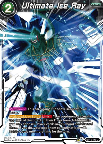 Ultimate Ice Ray (BT15-140) [Saiyan Showdown] Dragon Ball Super