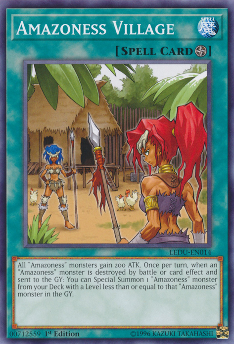 Amazoness Village [LEDU-EN014] Common Yu-Gi-Oh!