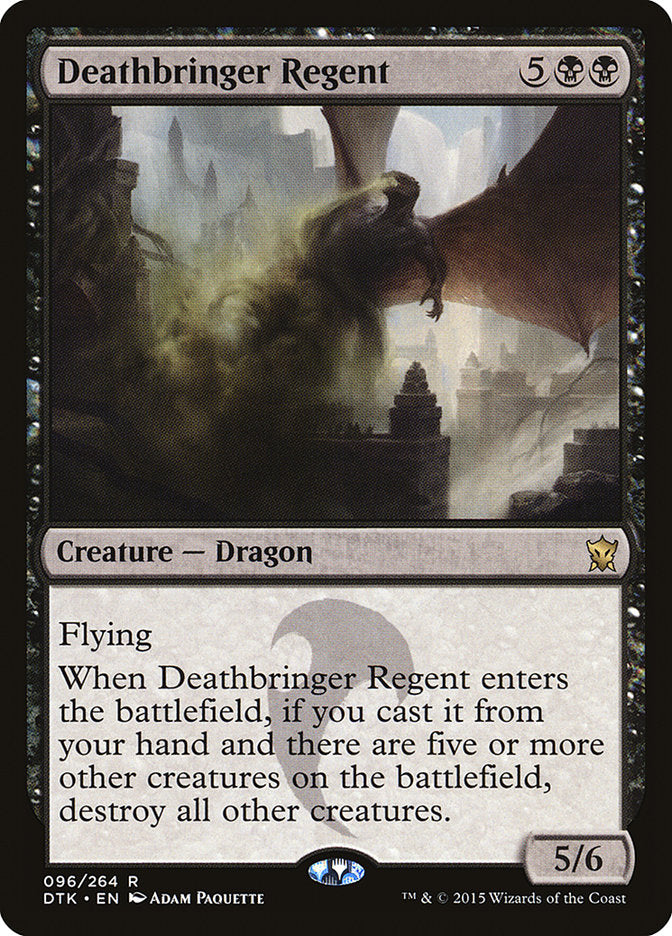 Deathbringer Regent [Dragons of Tarkir] Magic: The Gathering