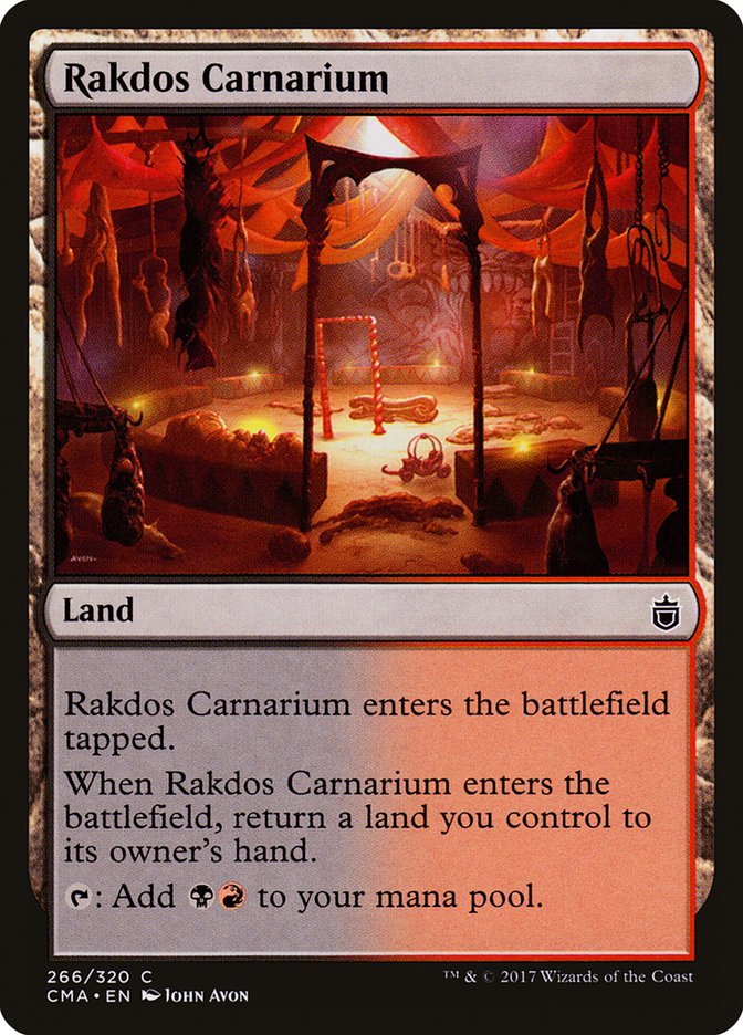 Rakdos Carnarium [Commander Anthology] Magic: The Gathering