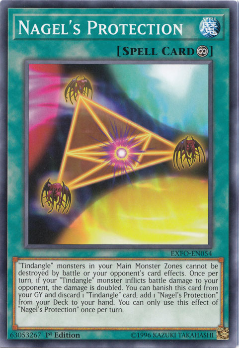 Nagel's Protection [EXFO-EN054] Common Yu-Gi-Oh!