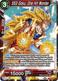SS3 Goku, One Hit Wonder (BT8-003_PR) [Malicious Machinations Prerelease Promos] Dragon Ball Super