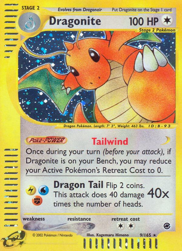 Dragonite (9/165) [Expedition: Base Set] Pokémon