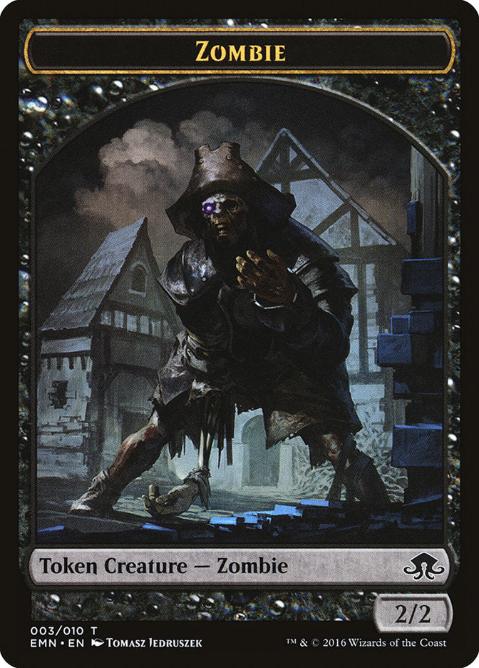 Zombie Token (003/010) [Eldritch Moon Tokens] Magic: The Gathering