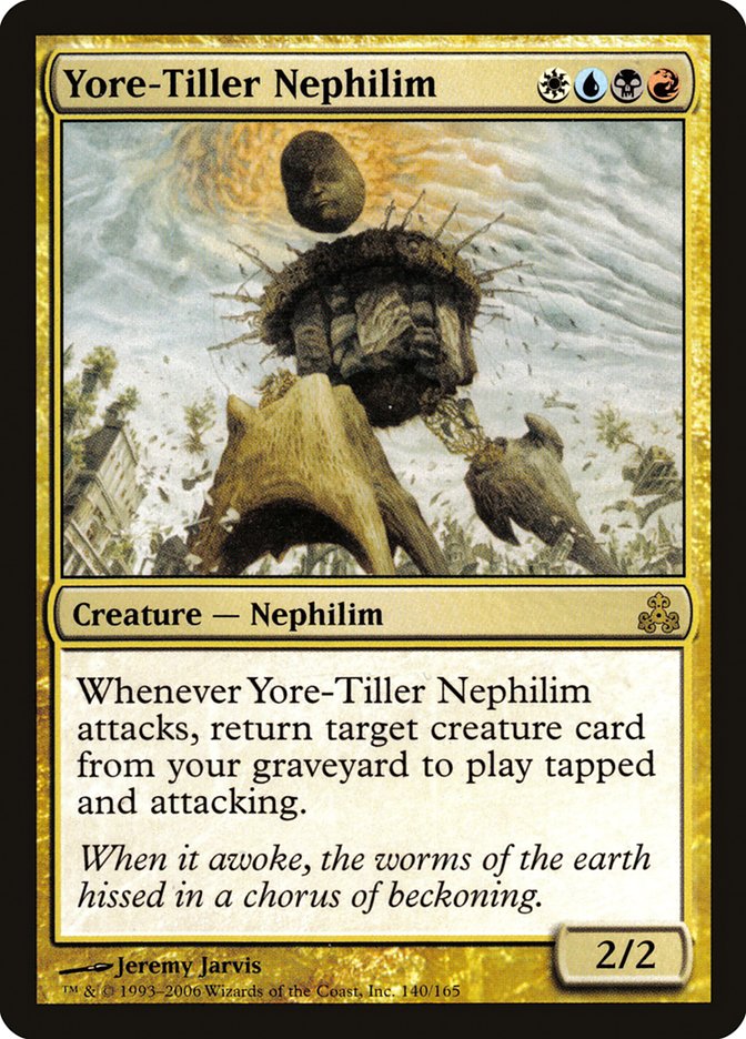 Yore-Tiller Nephilim [Guildpact] Magic: The Gathering