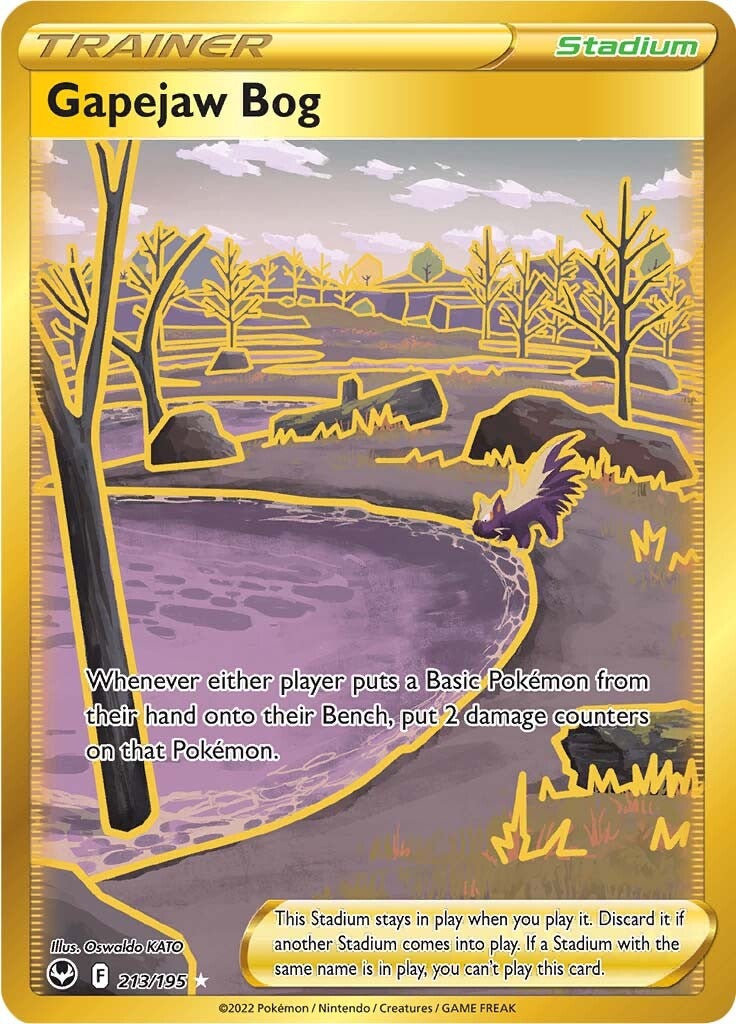 Gapejaw Bog (213/195) [Sword & Shield: Silver Tempest] Pokémon