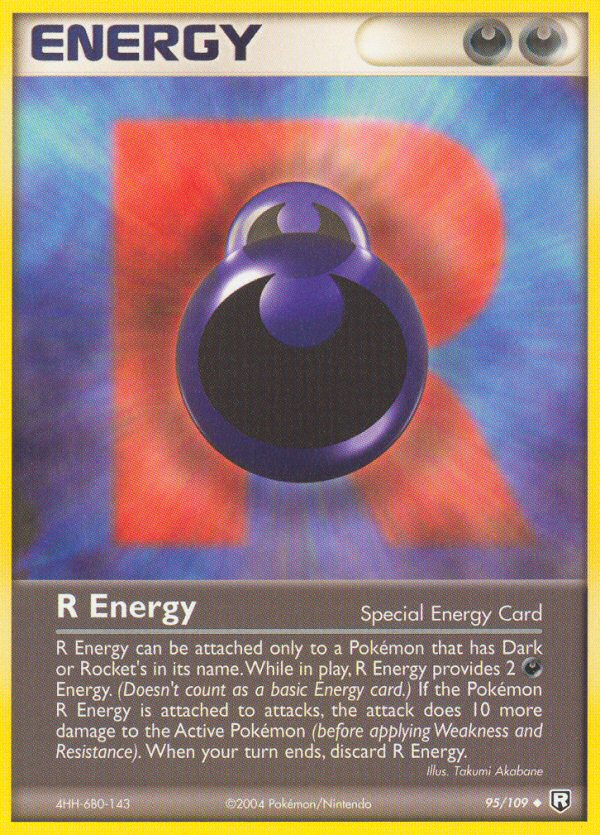 R Energy (95/109) [EX: Team Rocket Returns] Pokémon