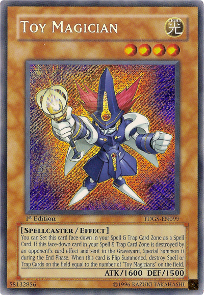 Toy Magician [TDGS-EN099] Secret Rare Yu-Gi-Oh!