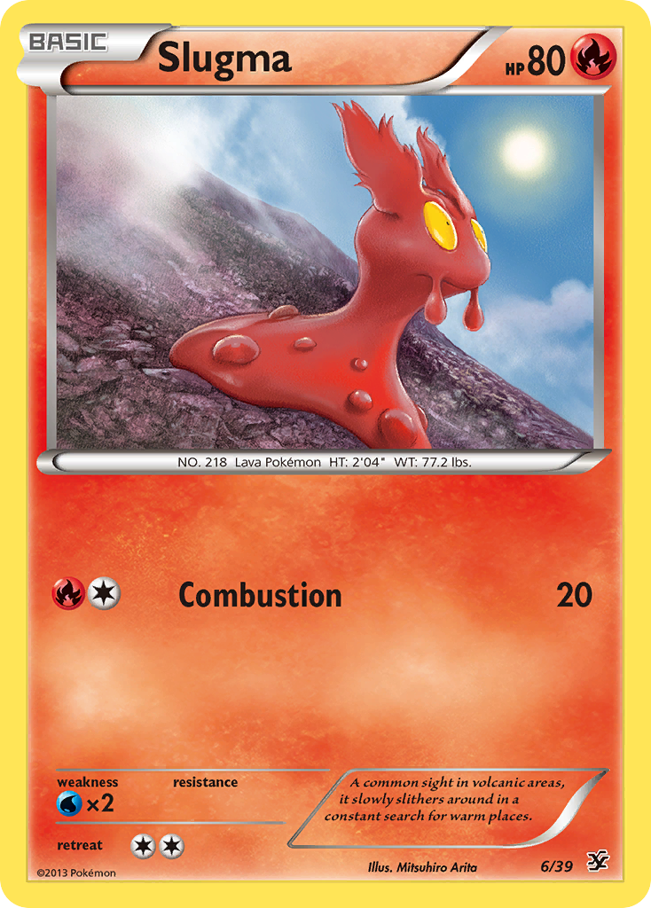 Slugma (6/39) [XY: Kalos Starter Set] Pokémon