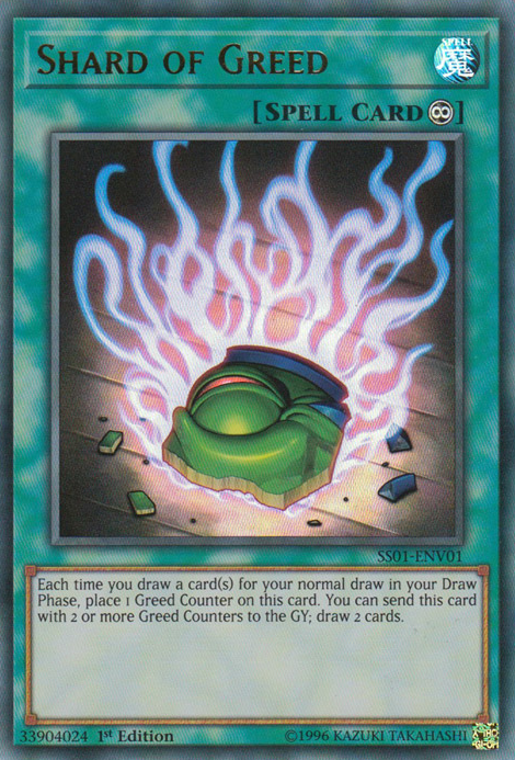 Shard of Greed [SS01-ENV01] Ultra Rare Yu-Gi-Oh!