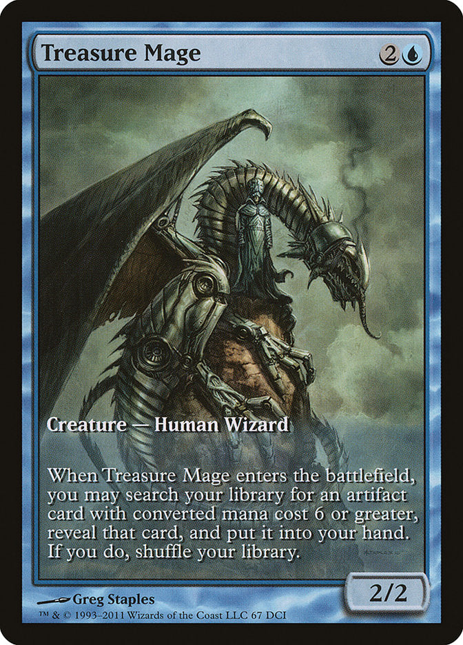 Treasure Mage (Extended Art) [Mirrodin Besieged Promos] Magic: The Gathering