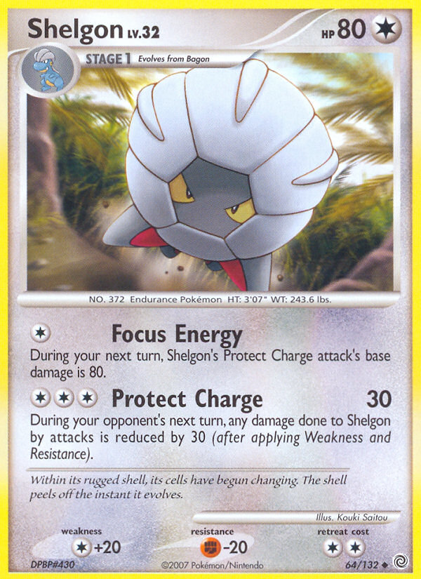 Shelgon (64/132) [Diamond & Pearl: Secret Wonders] Pokémon