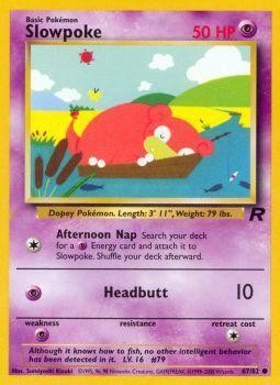 Slowpoke (67/82) [Team Rocket Unlimited] Pokémon