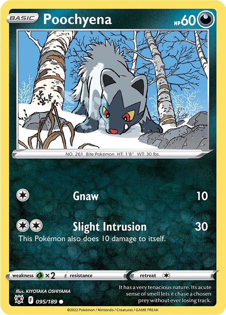 Poochyena (095/189) [Sword & Shield: Astral Radiance] Pokémon