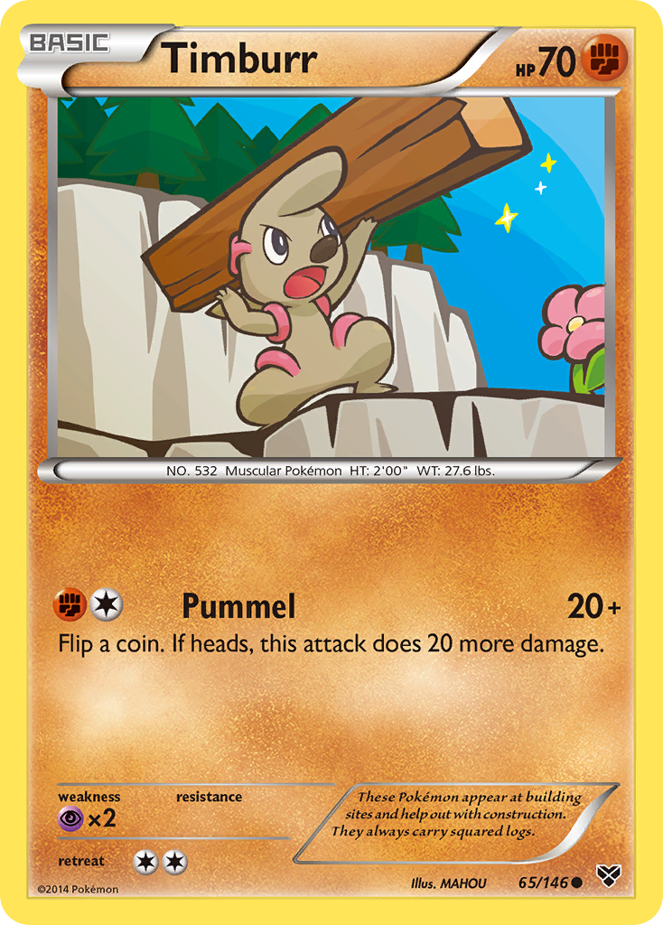 Timburr (65/146) [XY: Base Set] Pokémon