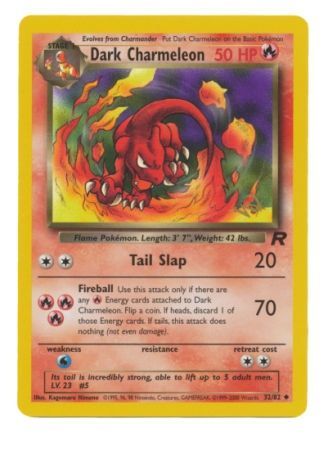 Dark Charmeleon (32/82) (W Stamped Promo) [Team Rocket Unlimited] Pokémon