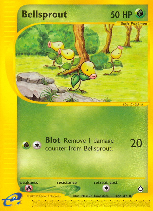 Bellsprout (45/147) [Aquapolis] Pokémon