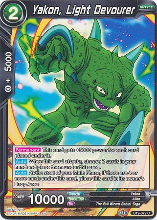 Yakon, Light Devourer (BT9-072) [Universal Onslaught] Dragon Ball Super
