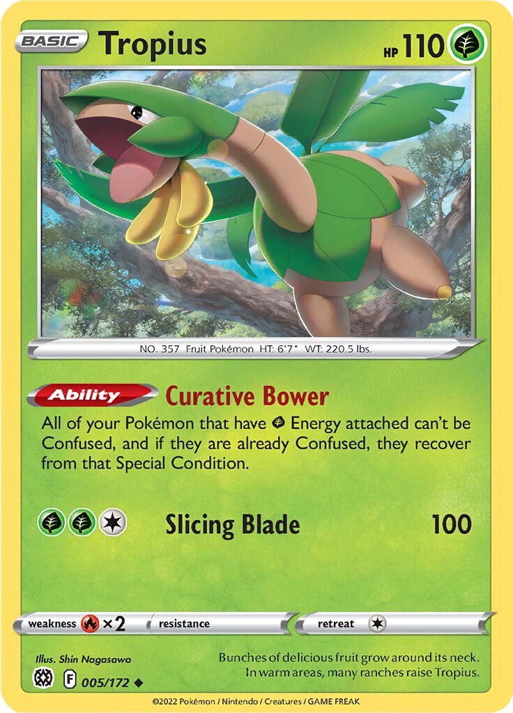 Tropius (005/172) [Sword & Shield: Brilliant Stars] Pokémon