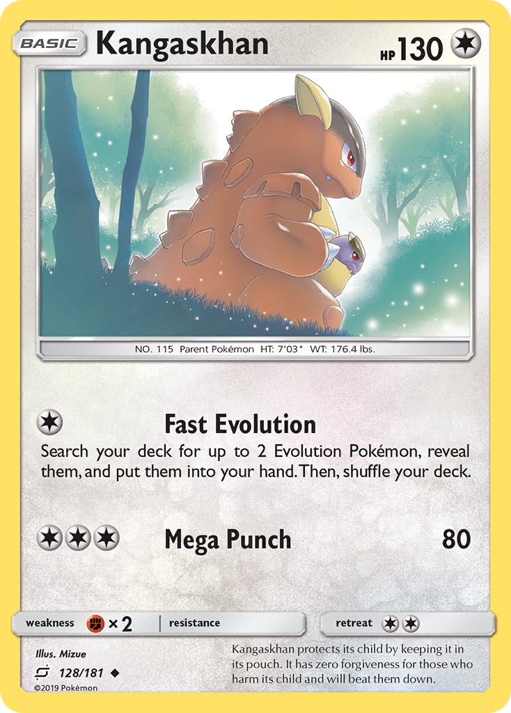 Kangaskhan (128/181) [Sun & Moon: Team Up] Pokémon