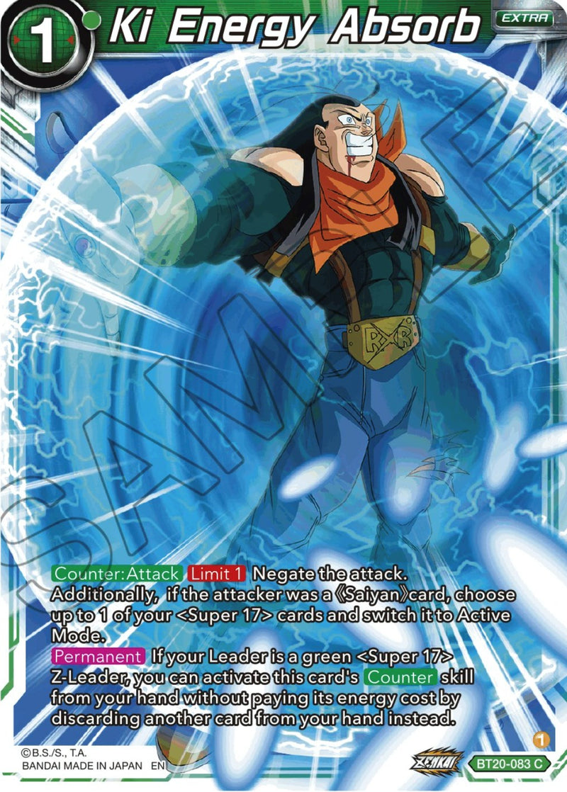 Ki Energy Absorb (BT20-083) [Power Absorbed] Dragon Ball Super