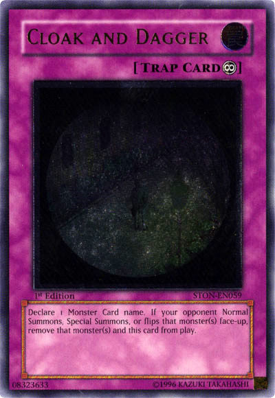 Cloak and Dagger [STON-EN059] Ultimate Rare Yu-Gi-Oh!