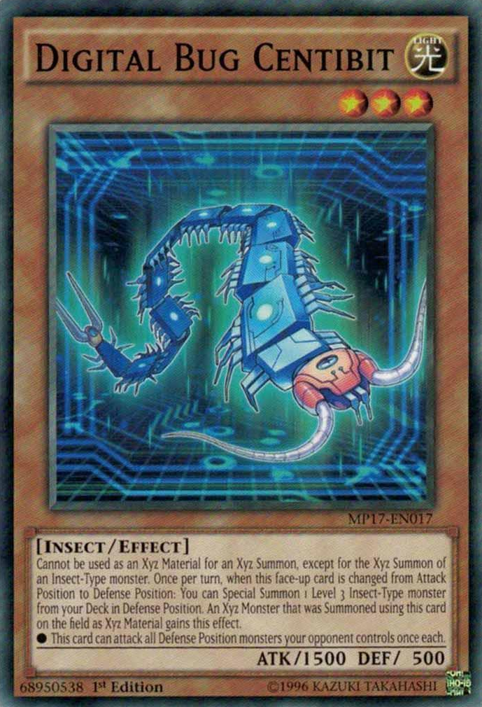 Digital Bug Centibit [MP17-EN017] Common Yu-Gi-Oh!