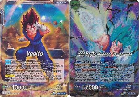 Vegito // SSB Vegito, Godhood Transcended (Starter Deck Exclusive) (SD12-01) [Rise of the Unison Warrior] Dragon Ball Super