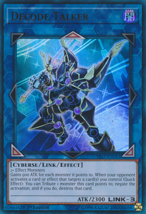 Decode Talker [YS17-EN041] Ultra Rare Yu-Gi-Oh!