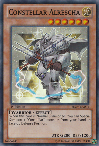 Constellar Alrescha [HA07-EN046] Super Rare Yu-Gi-Oh!