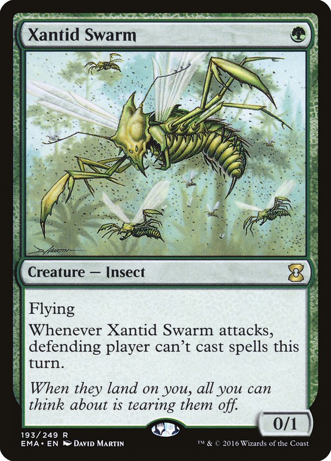 Xantid Swarm [Eternal Masters] Magic: The Gathering