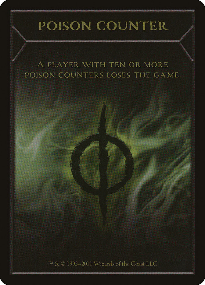 Poison Counter [New Phyrexia Tokens] Magic: The Gathering