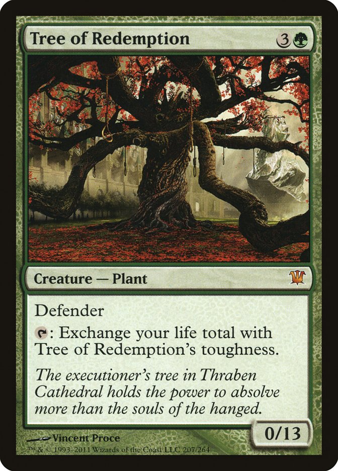 Tree of Redemption [Innistrad] Magic: The Gathering