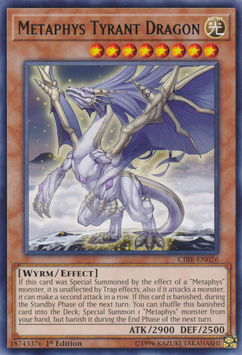 Metaphys Tyrant Dragon [CIBR-EN026] Rare Yu-Gi-Oh!