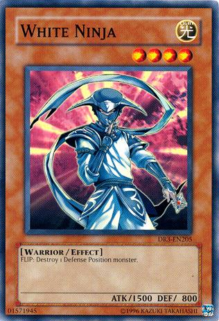 White Ninja [DR3-EN205] Common Yu-Gi-Oh!